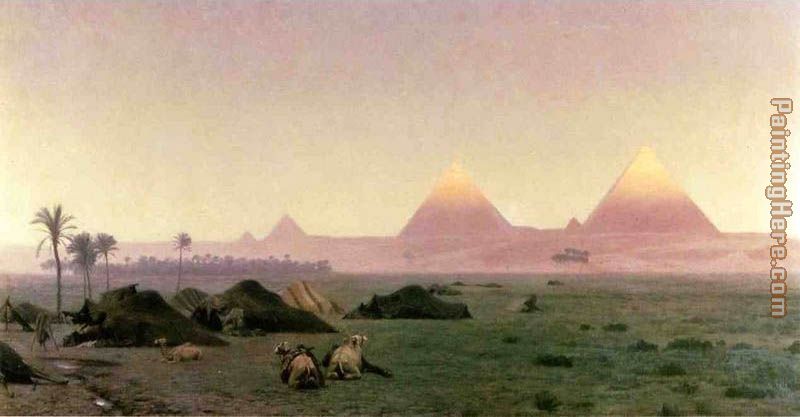 The First Kiss of Sunlight painting - Jean-Leon Gerome The First Kiss of Sunlight art painting